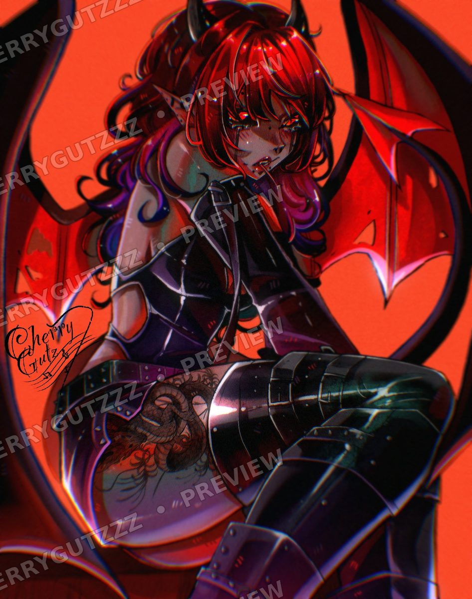 Devine Deity artwork by Cherrygutzzz — watermarked preview
