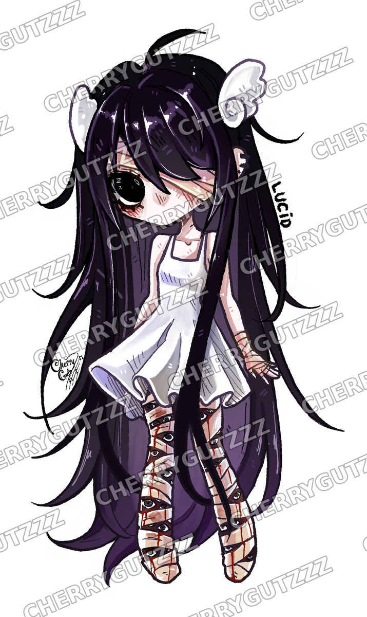 Lucid Sticker artwork by Cherrygutzzz — watermarked preview