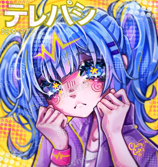 Telepathy artwork by Cherrygutzzz — watermarked preview